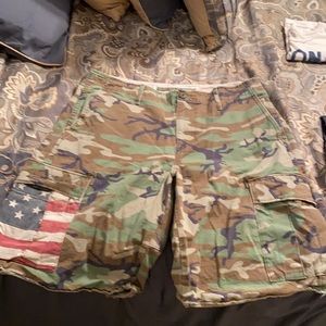 Polo men’s camo shorts